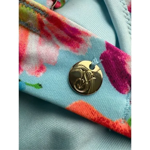 Victoria’s Secret Multicolored Floral Underwire Bikini top size S/32C - Picture 4 of 7